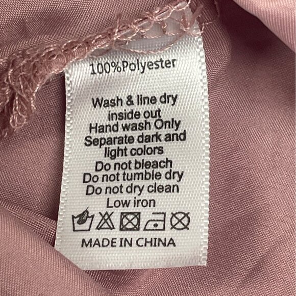 Mia Joy Women’s Dusty Pink Sleeveless Spaghetti Strap Midi Dress Sz S - New - Picture 8 of 9